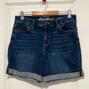 Eddie Bauer Boyfriend Rolled Shorts size 6